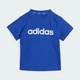 Дитячий комплект: футболка і шорти Essentials Lineage adidas IB4770 (62) синій (4066762234592) - зображення 3
