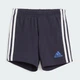 Дитячий комплект: футболка і шорти Essentials Lineage adidas IB4770 (62) синій (4066762234592) - зображення 5