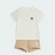 Дитячий комплект: футболка і шорти Kids adidas KE2357 (62) бежевий (4068821034228) - зображення 1