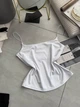 Укороченная майка AO814 Белая Oversize S-L - изображение 2