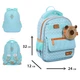 Рюкзак детский YES K-37XS I Love Capy 550459 7.2 л - изображение 3