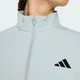 Женская куртка Train Essentials 3-Stripes Woven Warm-Up Jack adidas KC5489 (2XS) зеленый (4068822160056) - изображение 4