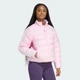 Женская куртка Essentials CLIMAWARM 3-Stripes Synthetic Down adidas JX7808 (M) розовый (4068811709648) - изображение 3
