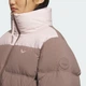 Жіноча куртка SHORT DOWN PUFF adidas KC2660 (M) коричневий (4068816018127) - зображення 4