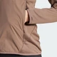 Жіноча куртка Terrex Xperior Climawarm+ Wind Light Fleece Hooded adidas JM0159 (L) коричневий (4068808145879) - зображення 5