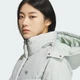 Жіноча куртка BOW MID DOWN adidas KF3686 (2XL) сірий (4068816182262) - зображення 4
