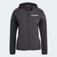 Женская куртка Terrex Xperior Climawarm+ Wind Light Fleece Hooded adidas JF1228 (S) черный (4067901957402) - изображение 7