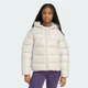 Жіноча куртка Essentials CLIMAWARM Synthetic Down Puffer Hooded adidas JV7768 (L) бежевий (4068812714764) - зображення 1