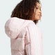 Женский пуховик Essentials 3-Stripes Mid Down Hooded adidas IX8923 (2XS) розовый (4067896886329) - изображение 4