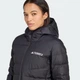 Женская пуховая парка Terrex Multi Light Hooded 2.0 adidas JM8729 (S) черный (4068809112535) - изображение 4