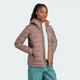 Женский пуховик Terrex Multi Light Down CLIMAWARM adidas JZ9992 (2XL) коричневый (4068809553864) - изображение 3