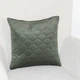 Подушка декоративна 50×70 ТЕП VELOUR темно-зелена Dark Green, велюр, м’яка, антиалергенна - зображення 3