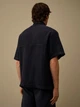 Чоловіча лляна сорочка вільного крою чорна C.P. Company linen shirt Black 18CMSH239A 005415G - XL - зображення 2