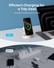 Зарядний пристрій Anker MagGo Wireless Charging Station 3-in-1 15W White - зображення 6