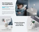 Зарядний пристрій Anker MagGo Wireless Charging Station 3-in-1 15W White - зображення 10