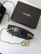 Сумка жіноча Chanel Vanity Long чорна (095) - зображення 3
