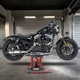 Ножичний підйомник Harley Davidson Softail Custom ConStands Mid-Lift L червоного кольору - изображение 5