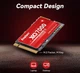 SSD M2 2242 1Тб NVMe KingSpec XG7000-1Tb PRIDE твердотельный накопитель PCIe 4.0 Gen4 - изображение 4