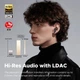 SoundPeats Capsule3 TWS Pro HS навушники бездротові Bluetooth black LDAC - зображення 5