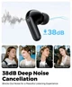 SoundPeats Q3 Pro black навушники бездротові Bluetooth 6.0 вакуумні чорні ANC - зображення 6