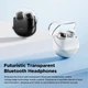 SoundPeats Clear Dot white навушники бездротові Bluetooth TWS білі AI CNC - зображення 8