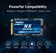 SSD M.2 2242 256Gb NVMe KingSpec NXM-256Гб твердотільний накопичувач PCI-e 3.0*4 - зображення 3