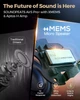 SoundPeats Air5 Pro+ Plus black навушники бездротові Bluetooth TWS вакуумні чорні AptX LDAC xMEMS AI ANC HiRes - зображення 7