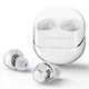 SoundPeats Clear Dot white навушники бездротові Bluetooth TWS білі AI CNC - зображення 2