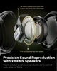 SoundPeats Capsule3 Pro+ Plus навушники бездротові Bluetooth TWS black LDAC xMEMS speaker AI ANC HiRes - зображення 3