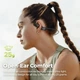 SoundPeats RunFree Lite2 black навушники бездротові Bluetooth чорні LDAC для спорту - зображення 5