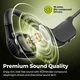 SoundPeats RunFree Lite2 black навушники бездротові Bluetooth чорні LDAC для спорту - зображення 7
