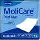 Пеленка поглощающая гигиеническая Hartmann MoliCare Premium Bed Mat с суперабсорбентом 9 капель 60x60 см 30 шт (4052199507897) - изображение 1
