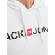Худі JJECORP OLD LOGO SWEAT HOOD NOOS Jack & Jones 12137054-White XL Білий (5714498820648) - зображення 6