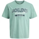 Футболка JJELOGO TEE SS O-NECK 2 COL SS26 SN Jack & Jones 12288016-Mineral Blue M Бірюзовий (5715830432611) - изображение 7