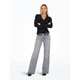 Поло ONLMILA LS RIB POLO PULLOVER CS KNT ONLY 15368861-Black L Чорний (5715829620517) - изображение 5