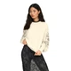 Світшот ONLBROOKE L/S O-NECK DETAIL SWT ONLY 15363824-Birch M Сірий (5715831909303) - изображение 1