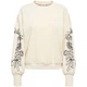 Світшот ONLBROOKE L/S O-NECK DETAIL SWT ONLY 15363824-Birch M Сірий (5715831909303) - изображение 3