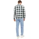 Сорочка з довгим рукавом JJEGINGHAM TWILL SHIRT L/S NOOS Jack & Jones 12181602-Whisper White L Білий (5714921625802) - изображение 3