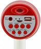Гучномовець Megaphone ER-22 портативний мегафон акумуляторний ручний гучномовець з записом голосу мегафон для реклами оголошень заходів охорони спортивних подій та організації людей червоний - изображение 6