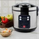 Мультиварка Crownberg CB-5526 5 л 1000 Вт з 30 програмами мультиповар пароварка антипригарна чаша кухонна техніка з відкладеним стартом LED дисплей для приготування страв вдома - изображение 1