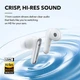Наушники Anker SoundCore Liberty 4 NC Clear White (A3947G21) - изображение 9