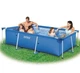 Семейный бассейн каркасный Intex 28272, 300 x 200 x 75 см, прямоугольный, идеален для детей от 6 лет и семьи, стальной каркас, голубой - изображение 5