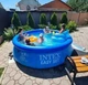 Надувной круглый бассейн Intex Easy Set 28120, 305х76 см, для семейного отдыха, на 3854 л, из качественного ПВХ, трехслойный, голубой - изображение 7