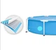 Бассейн Intex 28205 каркасный Metal Frame Pool, круглый, 244 х 51 см, 1828 л, трехслойный ПВХ + оцинкованные стальные трубы, для всей семьи, голубой - изображение 8