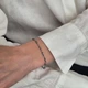Серебряный браслет Спаси и Сохрани 17 - 22 см серебро 925 пробы Черненное 4598бр 5.74г - изображение 3