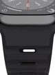 Ремінець ItSkins Hybrid R Solid для Apple Watch 44-49mm (APW4-STRAP-BLCK) Black - изображение 4