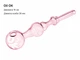 Стеклянная трубка для курения Oil OK Pink - изображение 1