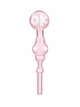 Стеклянная трубка для курения Oil OK Pink - изображение 2