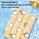 Охолоджуючий килимок для собак та кішок GEL Material Summer Pet Cooling Mat, Corgi Beige, 60х90 см - зображення 5