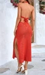 Жіноча сукня SHEIN 712900-1 2XL помаранчевий (2000004929848) - изображение 4